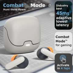 Bluetooth TWS Wireless Bluetooth Earphones Ultra-low Latency Dual Microphone ENC Noise Cancelling in Ear Bluetooth Earphones