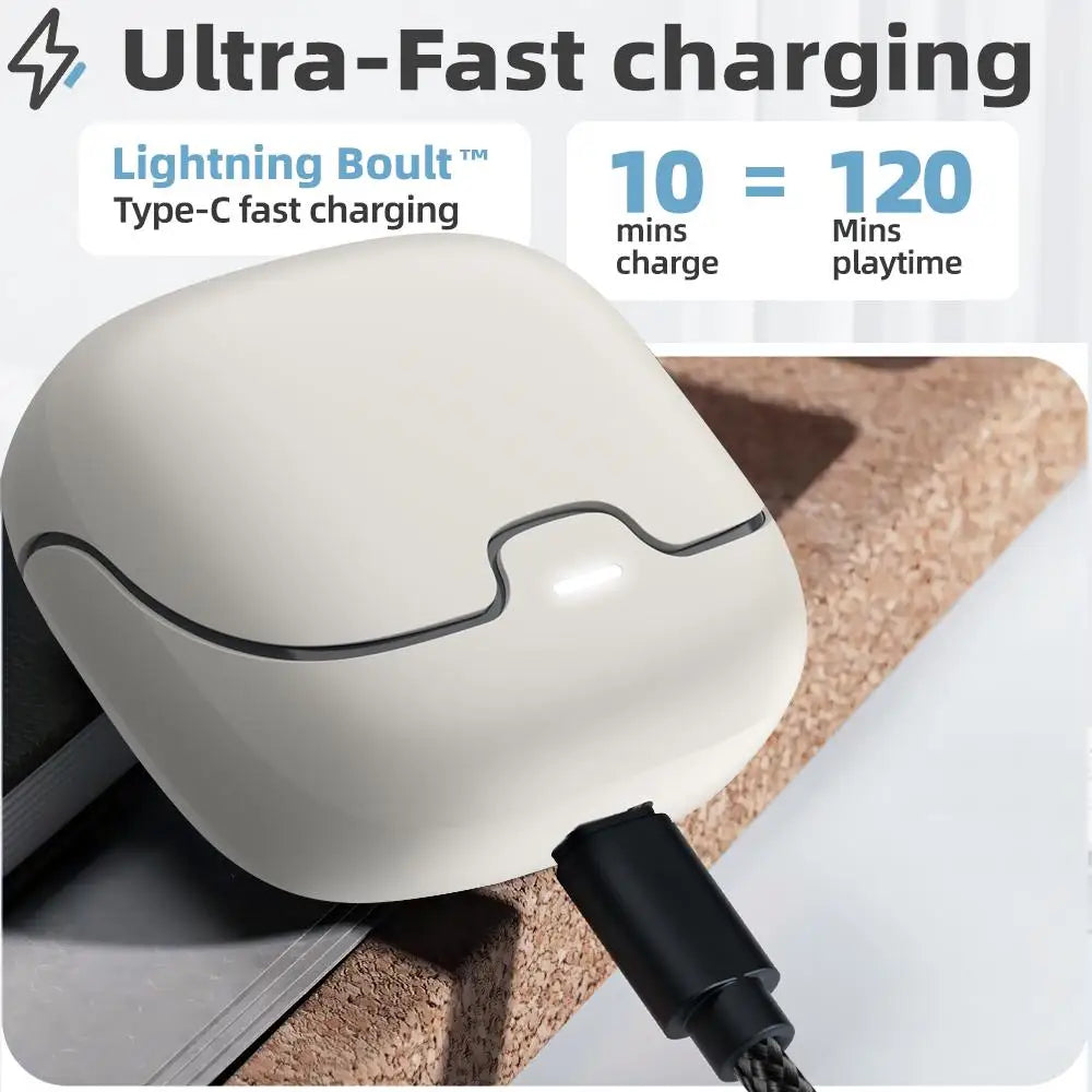 Bluetooth TWS Wireless Bluetooth Earphones Ultra-low Latency Dual Microphone ENC Noise Cancelling in Ear Bluetooth Earphones
